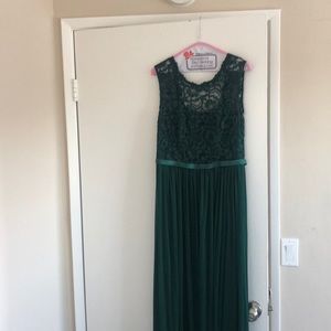 Formal Forest Green Evening Gown